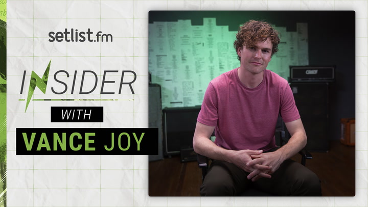 Setlist Insider: Vance Joy